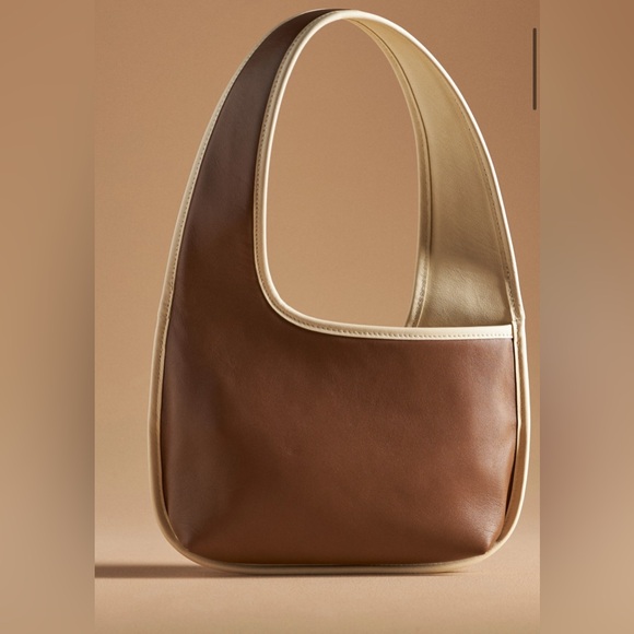 NEW The Wolf Gang Adara Mini Shoulder Bag in Cocoa REVOLVE BROWN LEATHER - Picture 2 of 10